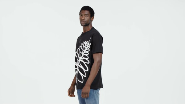 Black All Blacks Rugby Short Sleeve Lifestyle Tee (Gender Neutral)