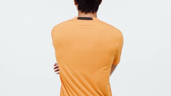 Arancione T-shirt Designed for Training Workout