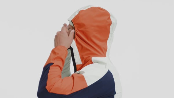 Orange Terrex Skyclimb Gore Soft Shell Ski Touring Jacket