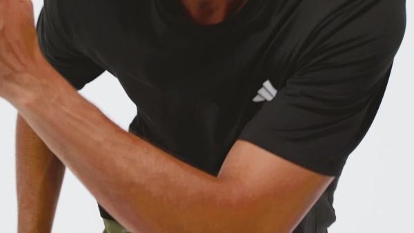 Black WORKOUT ESSENTIALS FLEX T-SHIRT