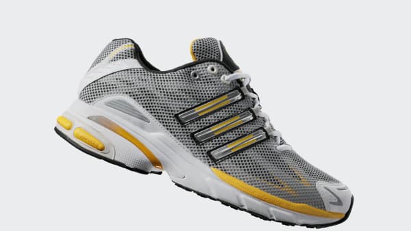 White Adistar Cushion Shoes