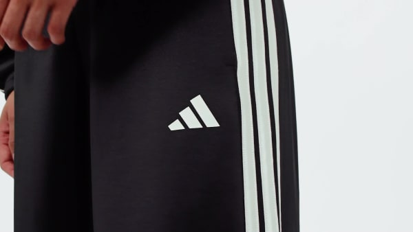 สีดำ กางเกงแทรค Stadium 3-Stripes