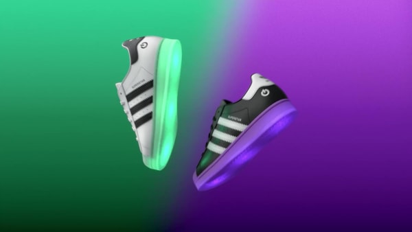 Adidas superstar led light up shoes 2025