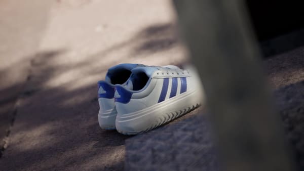 Wit Grand Court Platformschoenen