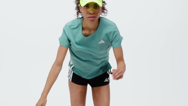 Turquesa Remera Adizero Running