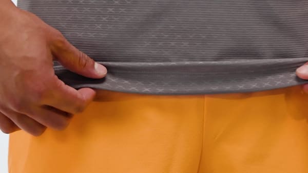 Brun D4T PrimeLift 3 STRIPES T-SKJORTE