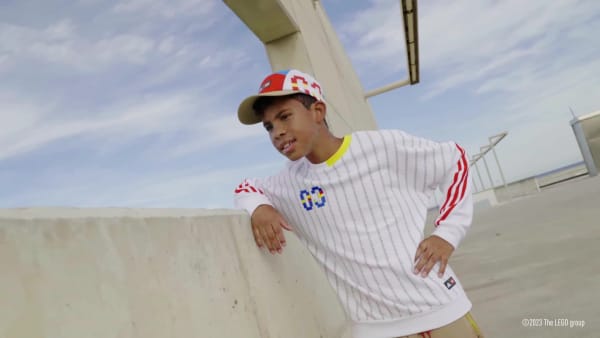 White adidas x Classic LEGO® Tee