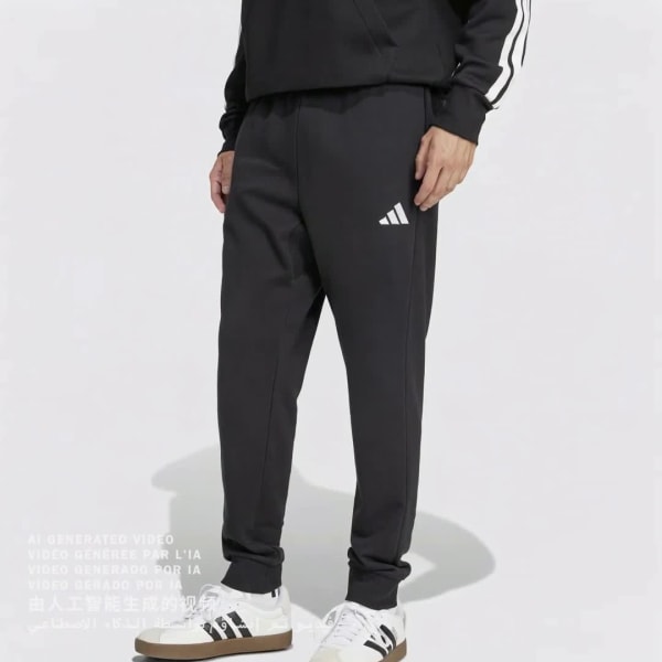 Svart Essentials Feel Cozy French Terry Bukse