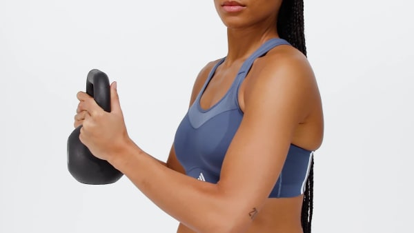 Azul Top Deportivo TLRD Impact Training Soporte Alto