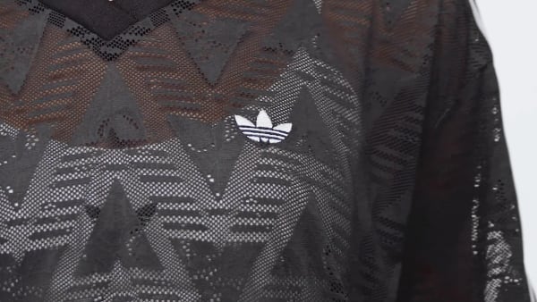 Black Lace Football Jersey