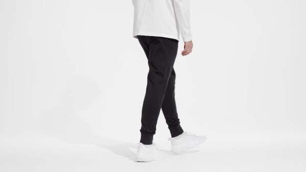 Adidas Mens Regular Tapered Fit Cotton Track Pant  Shotmart