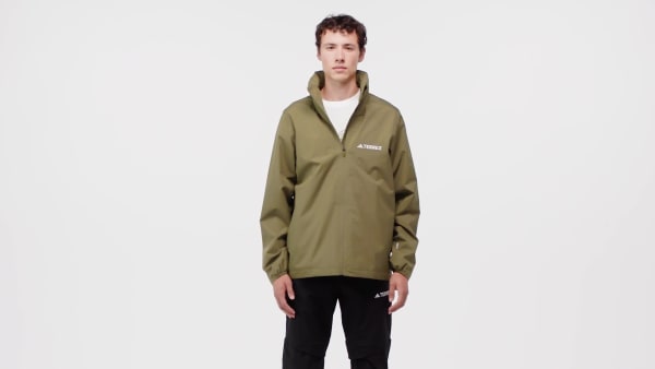 zelená Bunda Multi Essentials 2L Rain