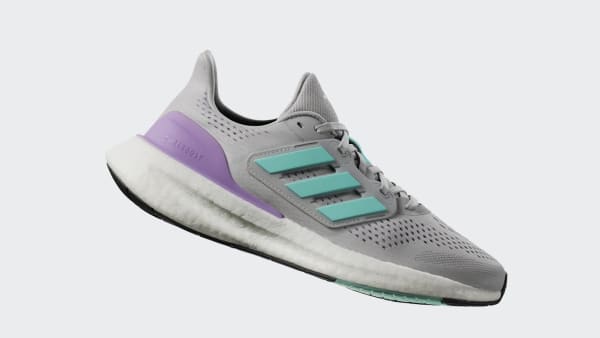 Adidas pure boost grey womens hot sale
