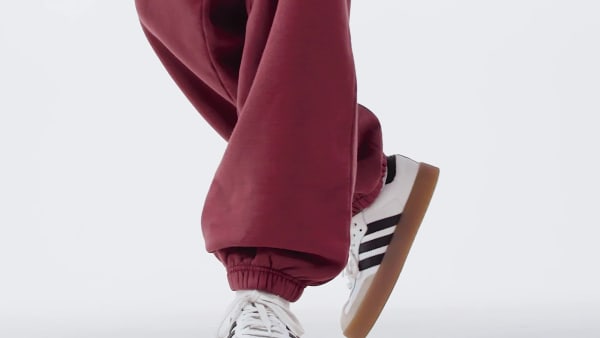 Burgundy ESSENTIALS LINEAR BYFR JOGGER (JAPAN JOGGER+) WASHED