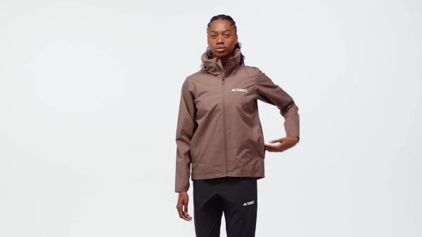 hnedá Bunda do dažďa Multi Essentials 2L Rain