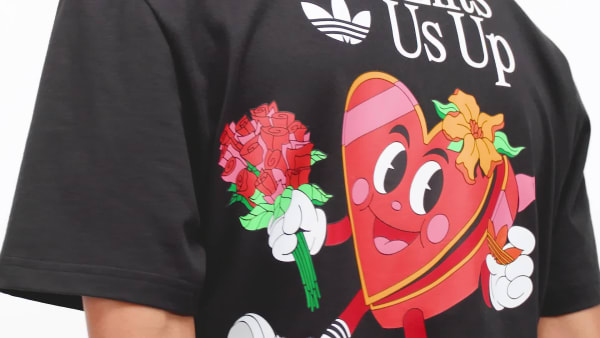 Đen Áo Thun adidas Originals