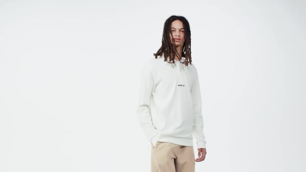 トップスその他 adidas Long sleeve polo shirt white IX9614 Clothing - Long Sleeve Polo Shirt - White | adidas Oman