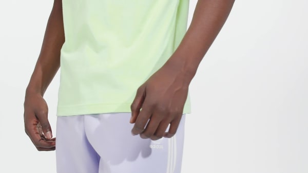 สีเขียว เสื้อยืด Adicolor Trefoil