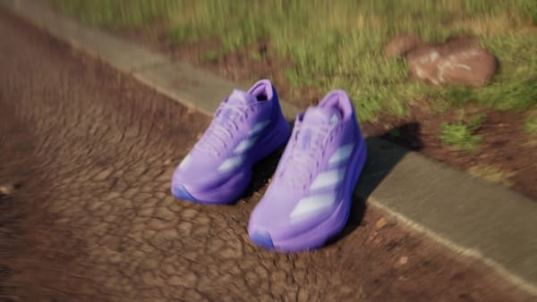 Purple Adizero SL2 Running Shoes