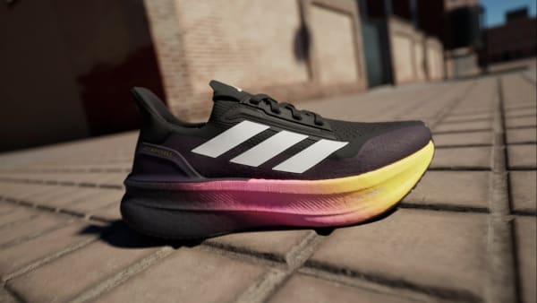 Ultra boost black rainbow hot sale