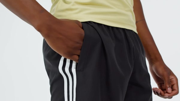 Svart Adicolor 3-Stripes 8-Inch Badeshorts