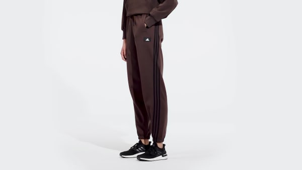 Brown Future Icons 3-Stripes Tracksuit Bottoms RT109