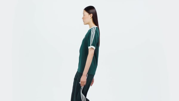 Green 3-Stripes T-Shirt
