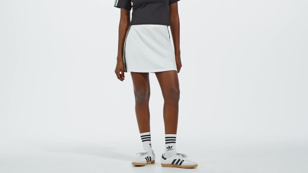 Bianco Minigonna adicolor 3-Stripes