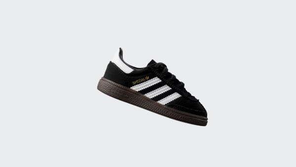 Μαύρο Handball Spezial Comfort Closure Elastic Lace Shoes Kids