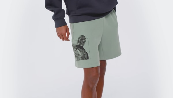 Green ADIDAS STAR WARS THE MANDALORIAN SHORTS