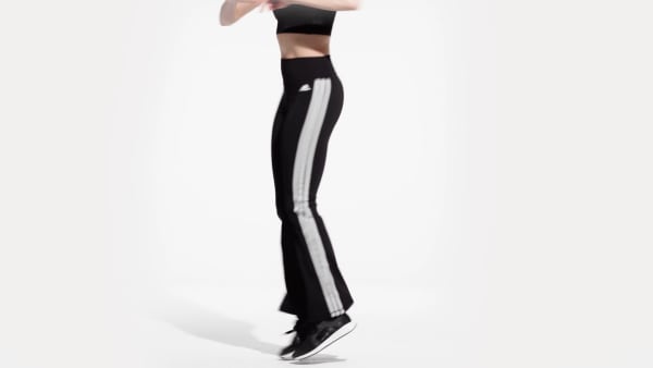 adidas Training Essentials Flared Leggings - Black | adidas Canada